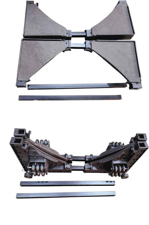 Godrej trolley stand assembled view